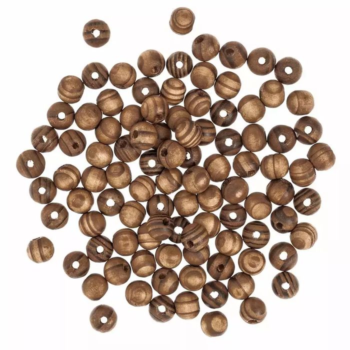 Koraliki drewniane sosnowe 10mm 100szt. Dalprint. Nowy Produkt