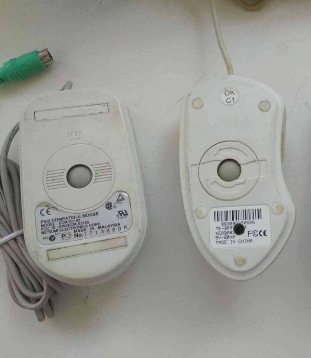 Мышка механическая KeyMouse MK-303 (шариковае) PS/2 (Раритет)