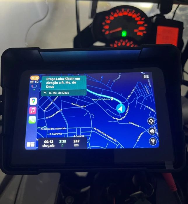 CarPlay Mota com Android Auto