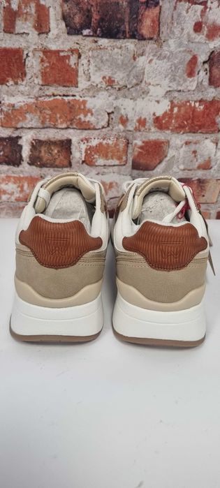 Sneakersy WRANGLER PEARL 40 półbuty sportowe damskie beżowe