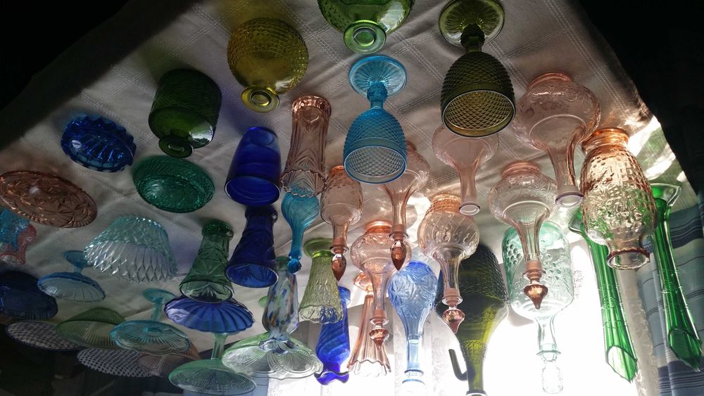 Коллекция вазонов,конфетниц,фруктовниц,графинов,бокалов и т.д.