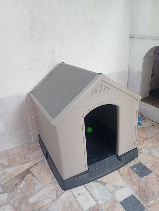 Casota de cão keter taupe nova