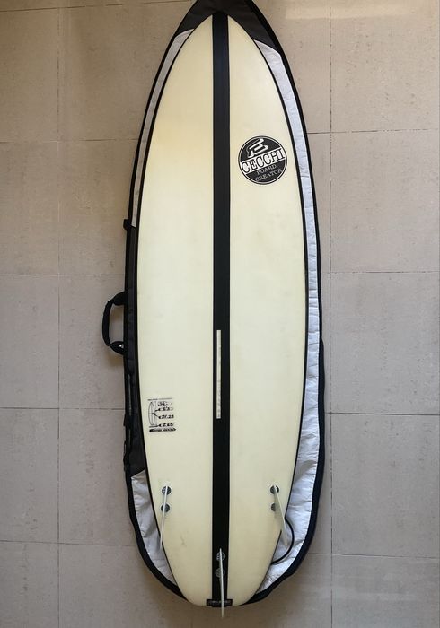 Prancha Surf Red Eyes 6’3” — 36 L, 21,25” x 2,65”