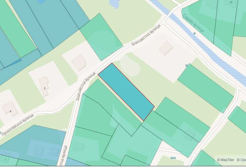 Продається земельна ділянка с. Свидівок