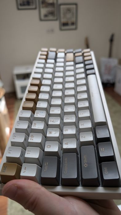 Teclado mecânico RK84 RGB Edição limitada, Bluetooth/2.4Ghz/USB