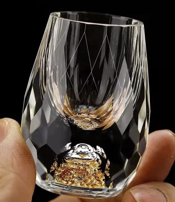 Kieliszki kryształowe NOWE do wysokoprocentowych trunków