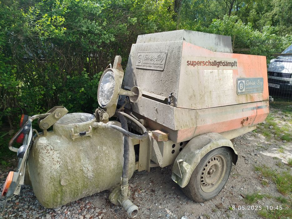 Mixokret brinkmann DC260/4 plus zacieraczka brinkmann, nie putzmeister