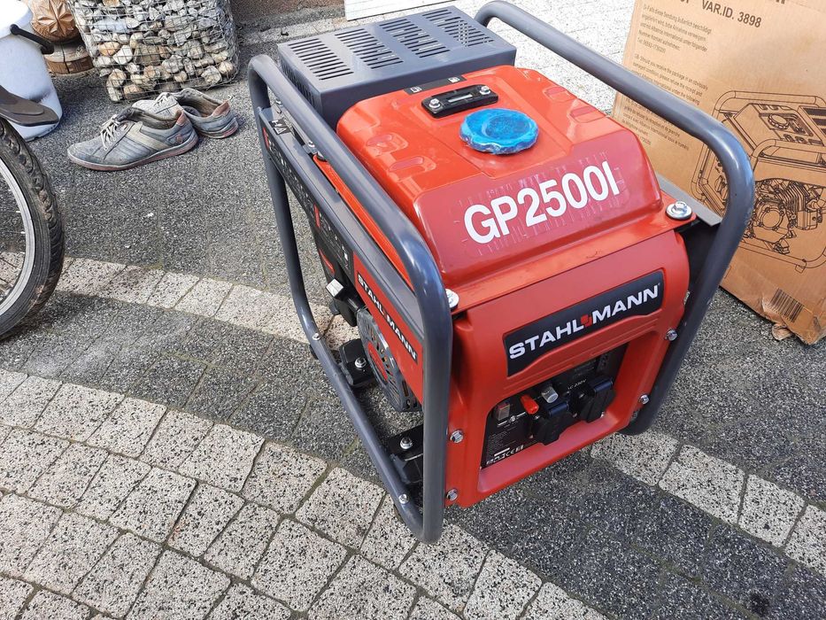 BLACK WEEK Agregat prądotwórczy 2.5kwinwertorowy stahlmann 2500w nowy