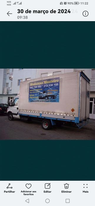 Transporte de Mudanças