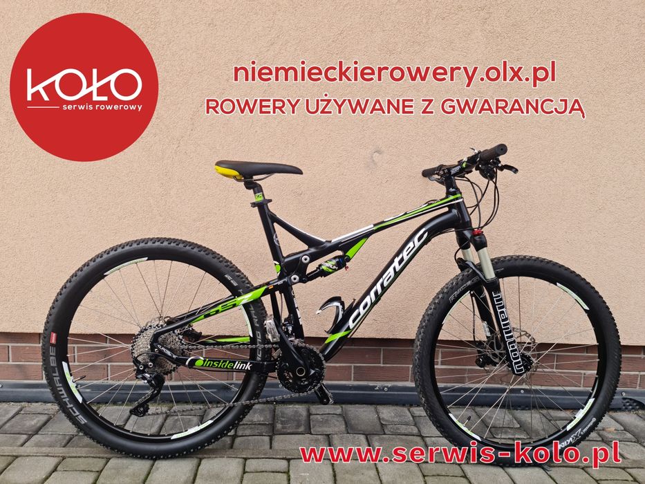 Rower górski MTB FULL CORRATEC koła 27,5 SHIMANO DEORE XT aluminium