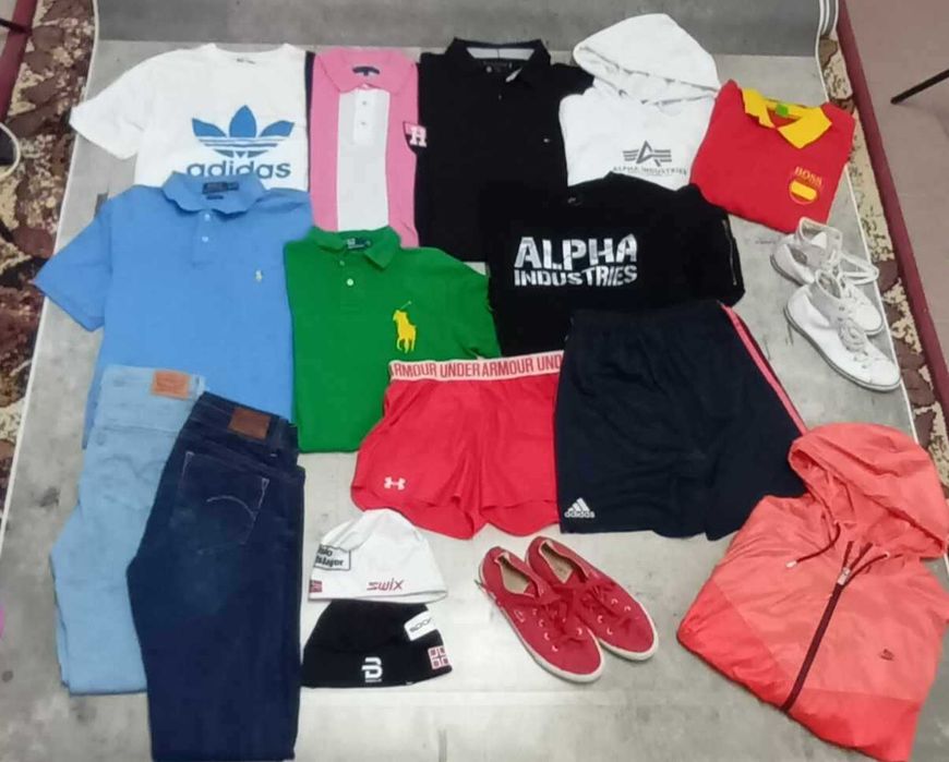 Odzież używana SORTOWANA Mix  Ubrania Markowe Tylko Pewniaki 20 zł Szt