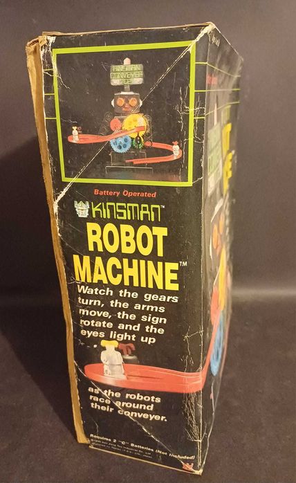 Robot Kinsman completo na caixa