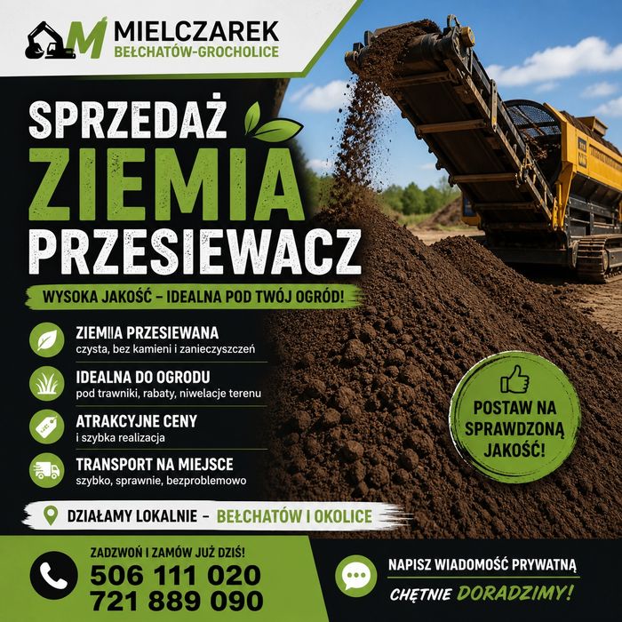 Transport  piasek żwir piach wywrotka zi