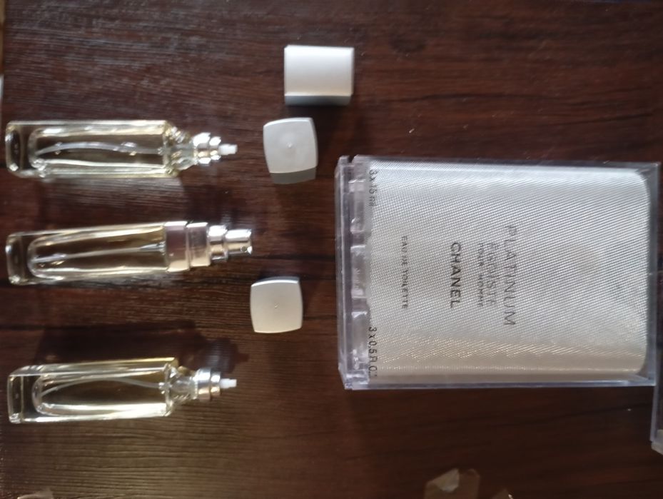 Духи Chanel Egoiste Platinum 3×15 ml man