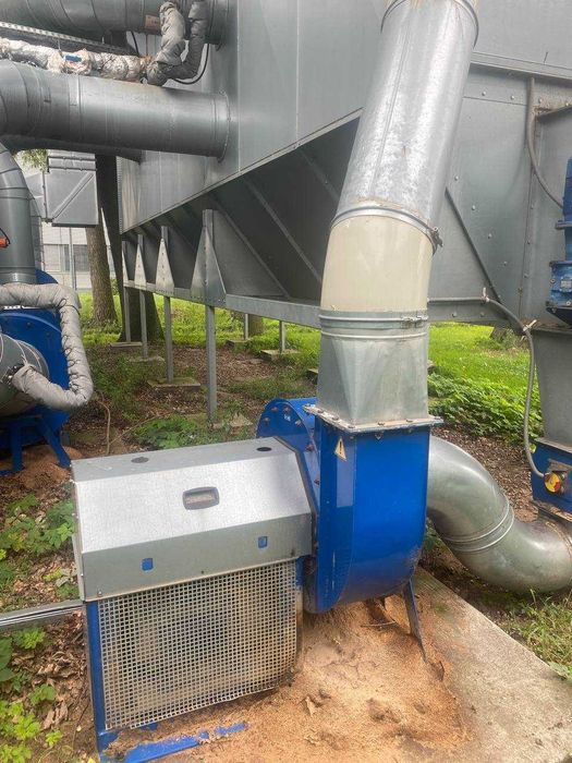 Linia odpylajaca i wentylatory  firmy JKF