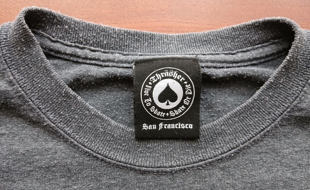 Футболка skate punk hardcore grunge мерч Thrasher