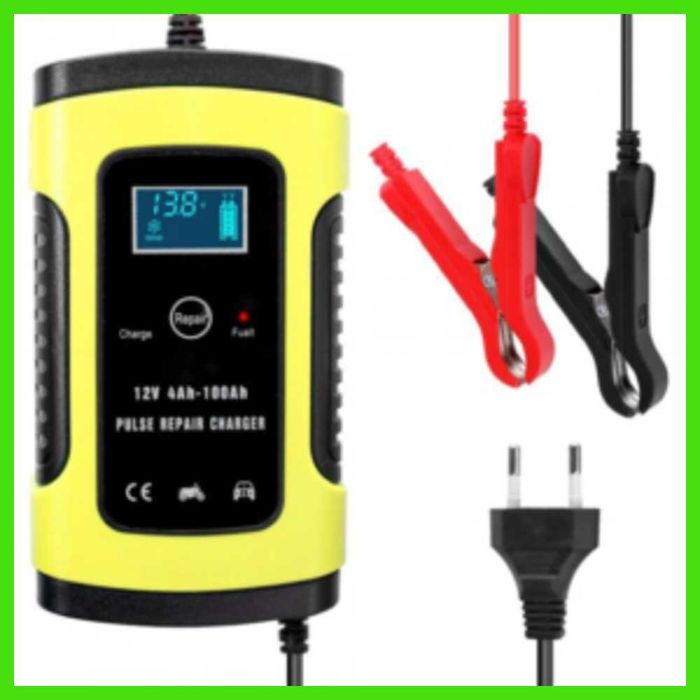 Зарядка 12В 6А імпульсна автоматична для акумулятора,Ціна реальна