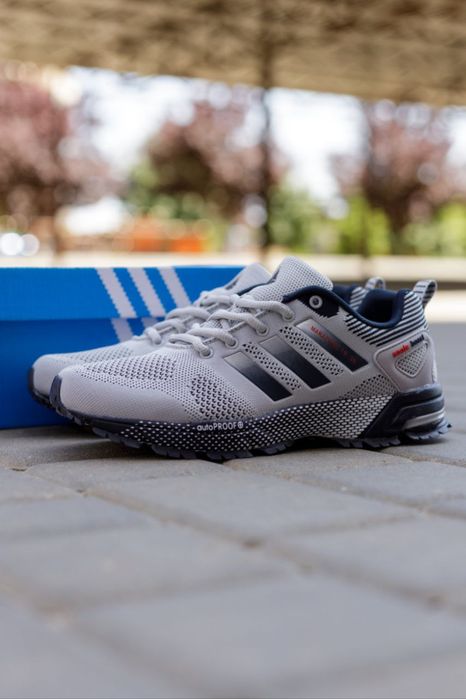 Кросівки Кроссовки Adidas Marathon Grey Серый Сірий Кросовки демісезон