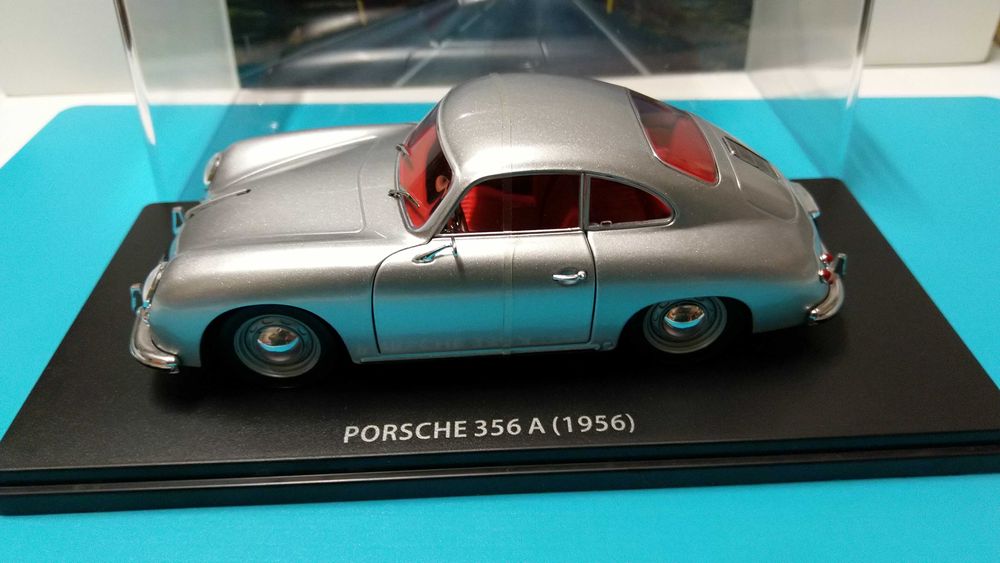 Porsche 356 A (1956) - Miniatura à escala 1/24 (de coleção da marca)