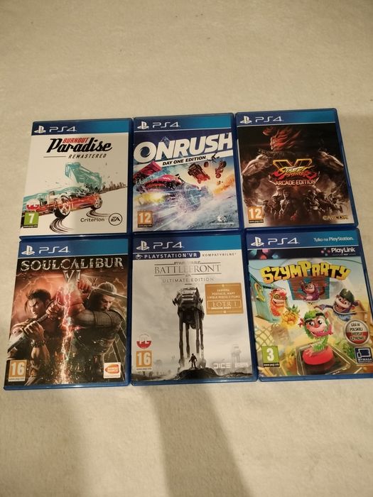 Gry Ps 4 i Ps 5 Stan idealny