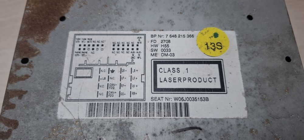 Radio Seat Ibiza IV
