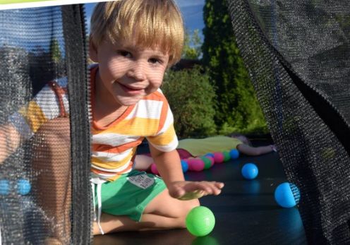 TRAMPOLINA ogrodowa 252cm średnica HIT sezonu NOWA