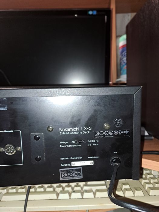 Кассетная дека ,Nakamichi LX-3 ,Супер состояние!