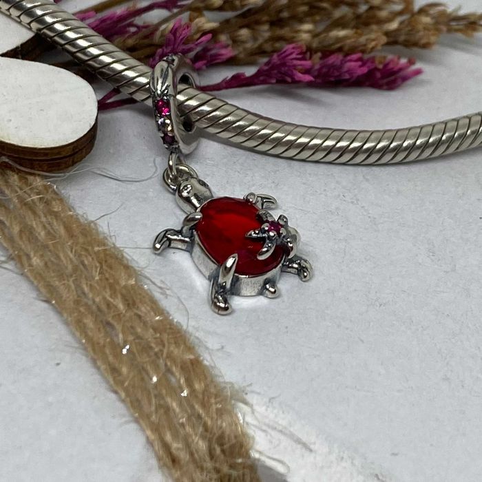 Darmowa Dostawa! Charms zawieszka do bransoletki Żółwik