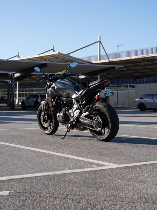 Yamaha MT07 55kw 2016