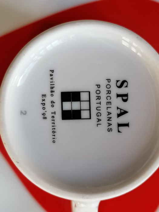 Chávenas colecção Expo 98 Lisboa