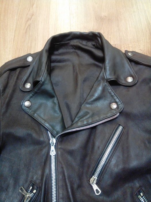 Vera Pelle Итальянская Винтажная Кожаная Косуха толстая кожа