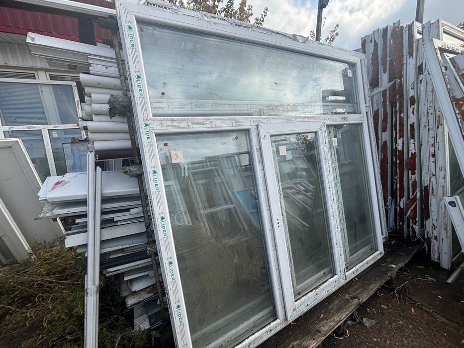 НОВОЕ Окно балконная рама металлопластиковая 1900\1880 3 стекла