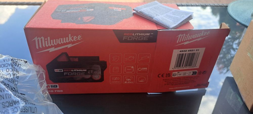 Akumulator milwaukee M18 8.0 Ah