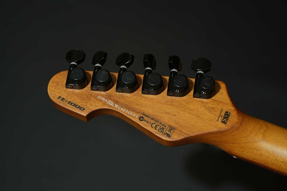 Gitara LTD TE-1000 Black Blast tele jesion