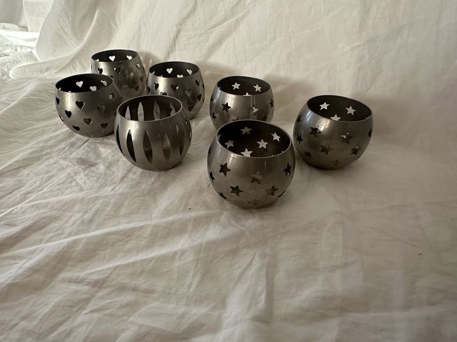 Conjunto 7 Porta velas