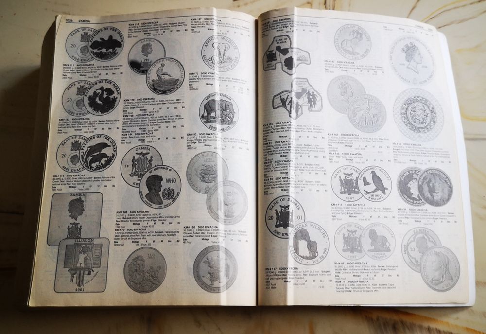 Каталог Краузе - книга про усі монети світу.