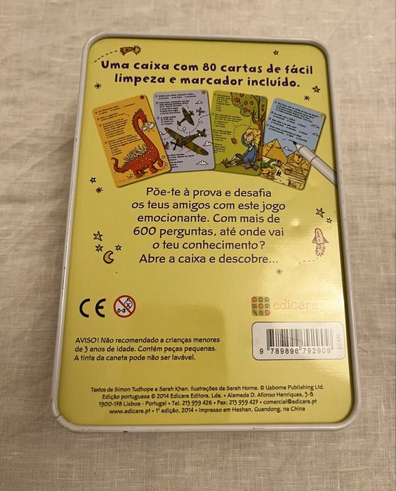 Jogo de tabuleiro Caixa de Desafios