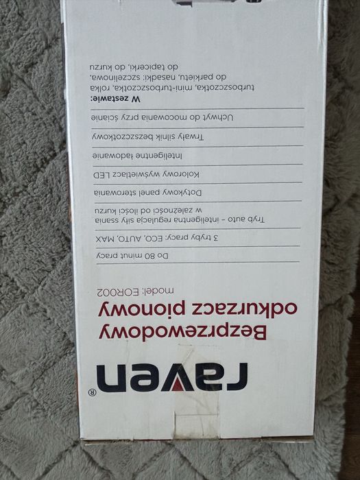 Odkurzacz bezprzewodowy pionowy Raven