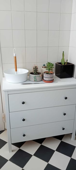 Cómoda HEMNES com 3 gavetas do IKEA