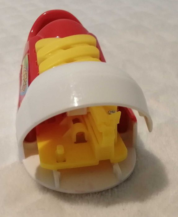 Pojemnik na lizaka, but, trampek, 10,5cm, Pop, Johny Bee (Zabawka)