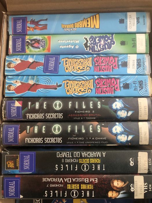Filmes VHS antigos