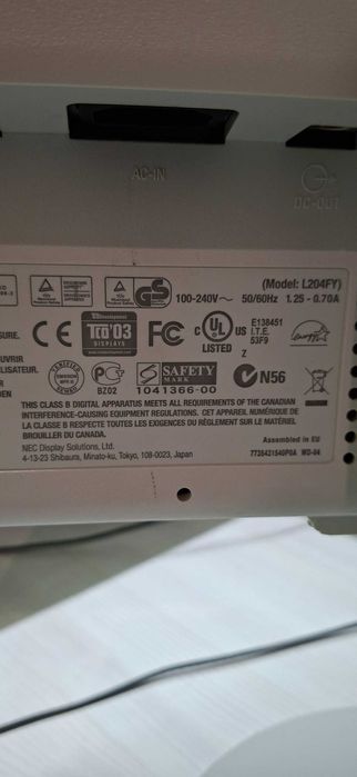 Монитор для ПК NEC lcd