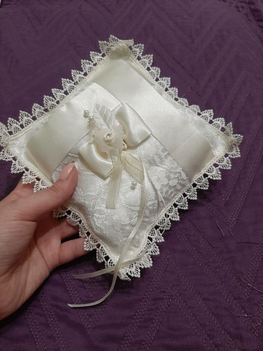 Подушечка для свадебных колец