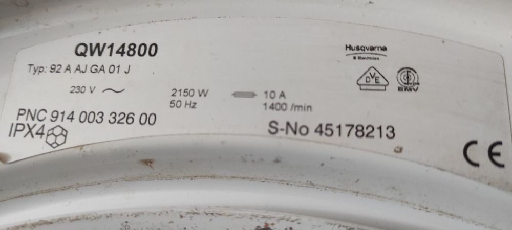 Husqvarna Electrolux QW14800