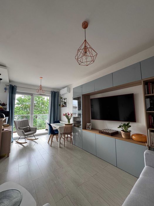 2 pok. 40,6 m² Lublin, klimatyzacja, umeblowane, garaż, komórka, bez prowizji