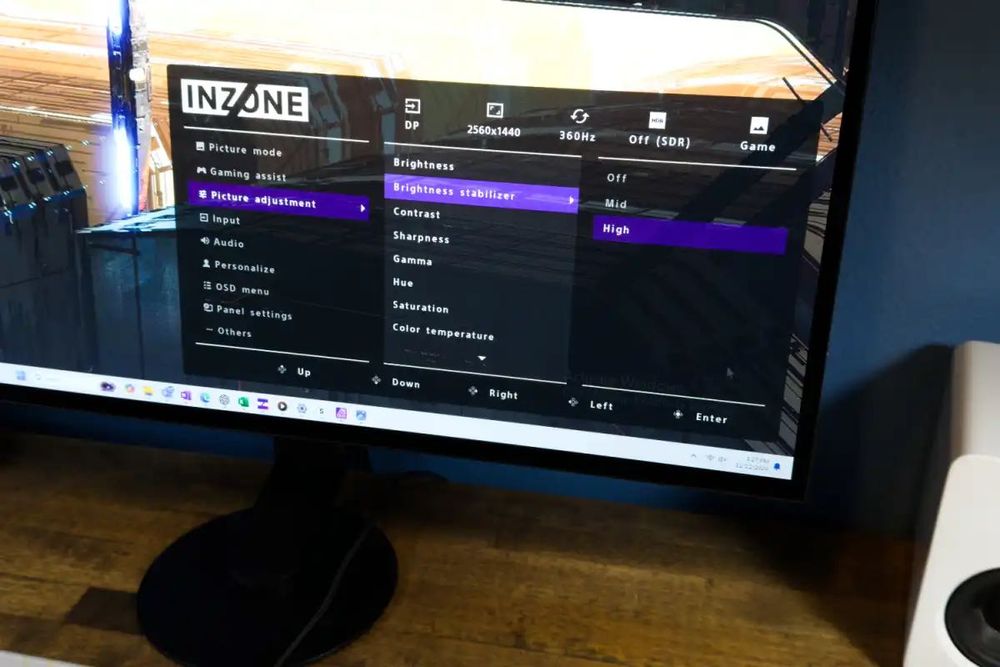 Sony Inzone m10s 480hz OLED monitor gamingowy