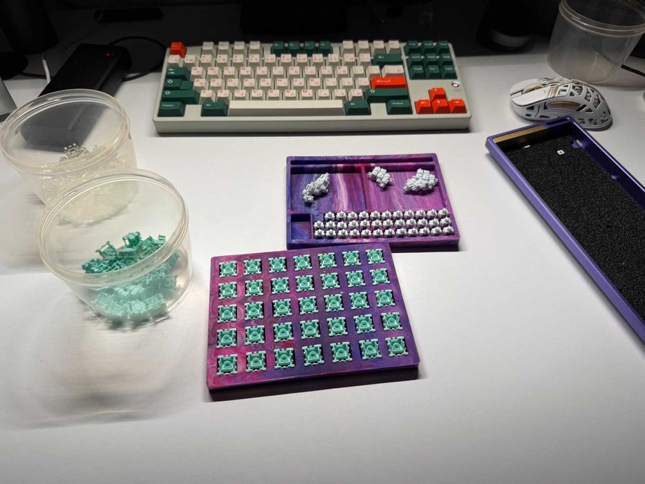 Кастомна магнітна клавіатура Wooting 60HE Alumaze