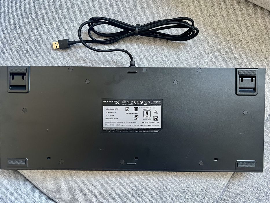 Klawiatura HyperX Alloy Core RGB mechaniczna gamingowa