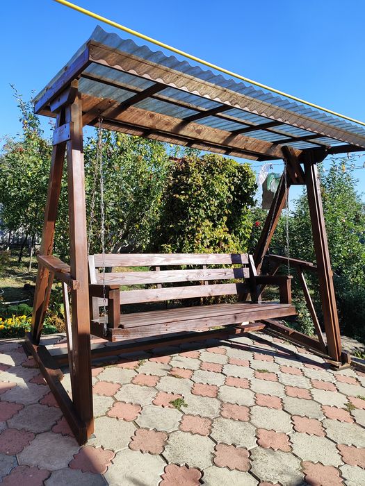 Гойдалка дерев'яна,  качели