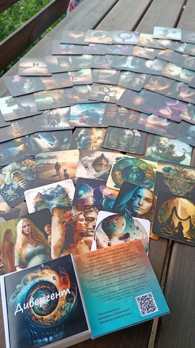 Дивергент метафорические карты 72 шт.